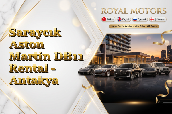 Saraycık Aston Martin DB11 Rental - Antakya