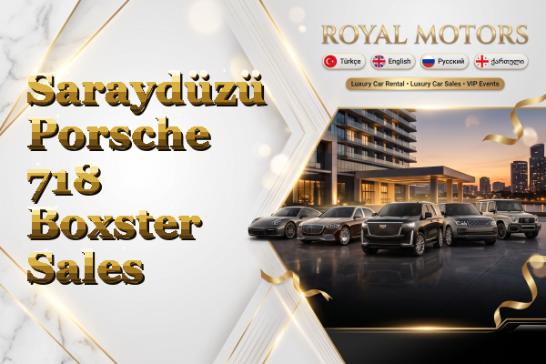 Saraydüzü Porsche 718 Boxster Sales