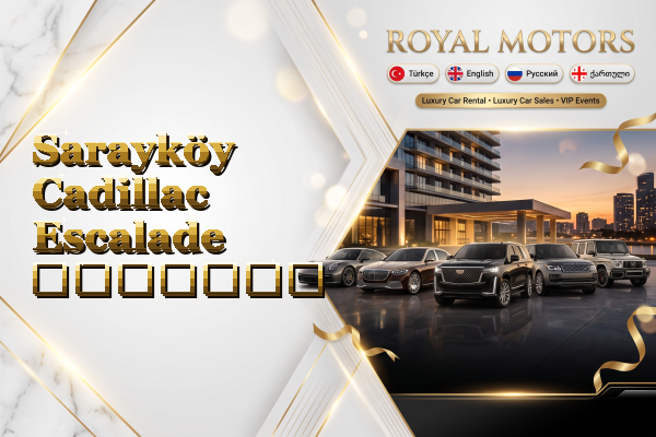 Sarayköy Cadillac Escalade გაყიდვა