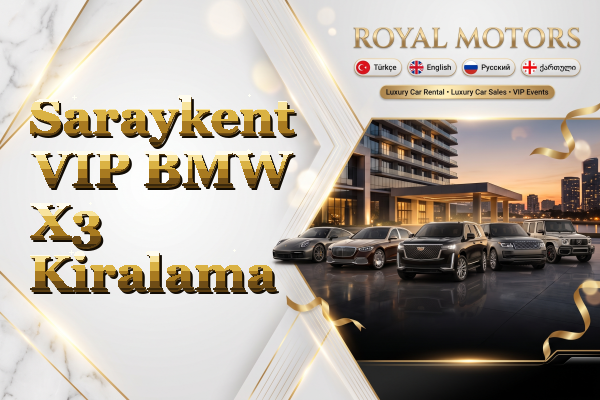 Saraykent VIP BMW X3 Kiralama