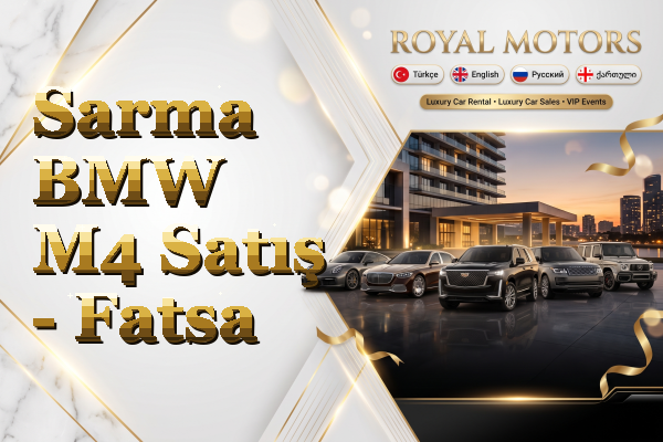 Sarma BMW M4 Satış - Fatsa