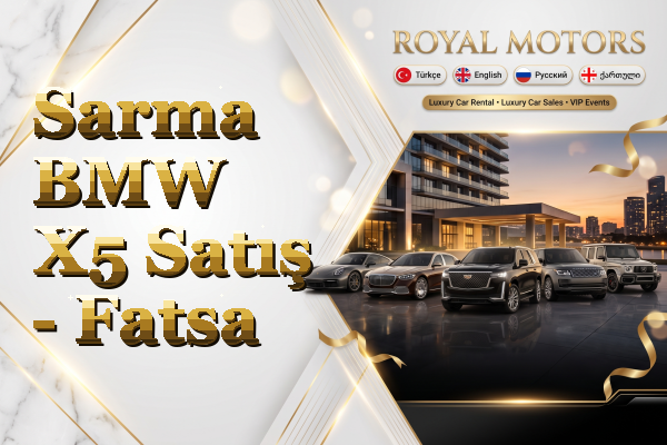 Sarma BMW X5 Satış - Fatsa