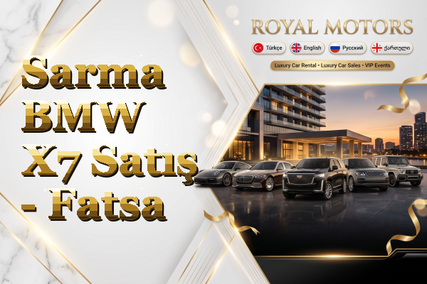 Sarma BMW X7 Satış - Fatsa