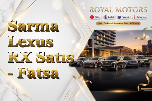 Sarma Lexus RX Satış - Fatsa