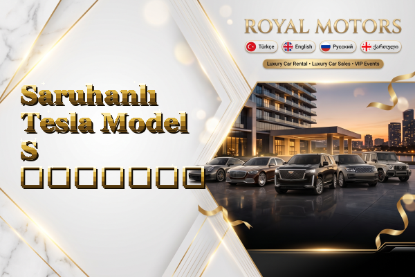 Saruhanlı Tesla Model S გაყიდვა