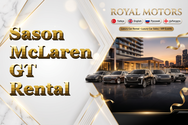 Sason McLaren GT Rental