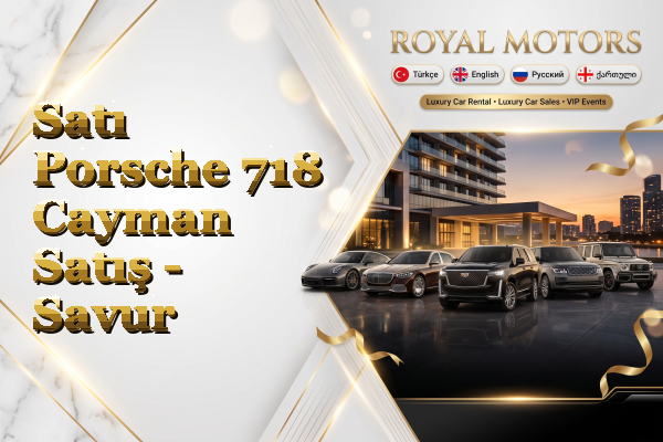 Satı Porsche 718 Cayman Satış - Savur
