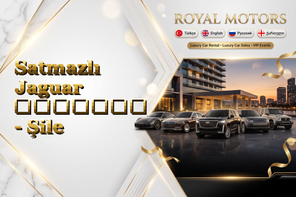Satmazlı Jaguar გაყიდვა - Şile
