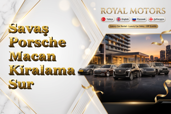 Savaş Porsche Macan Kiralama - Sur