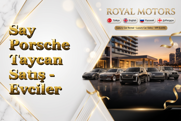 Say Porsche Taycan Satış - Evciler