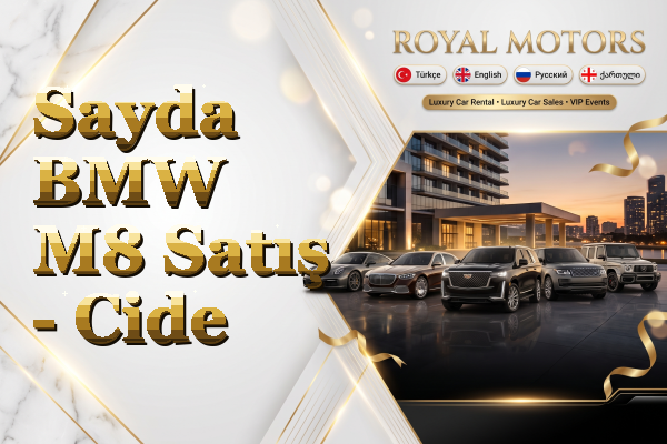 Sayda BMW M8 Satış - Cide