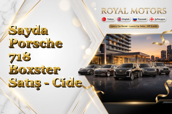 Sayda Porsche 718 Boxster Satış - Cide