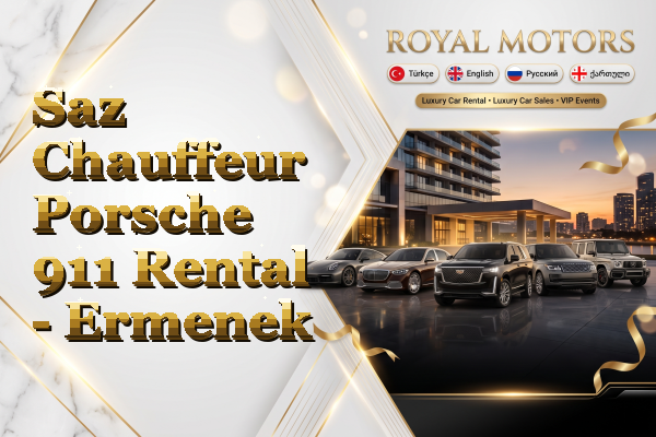 Saz Chauffeur Porsche 911 Rental - Ermenek