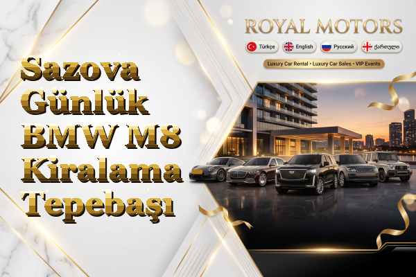 Sazova Günlük BMW M8 Kiralama - Tepebaşı