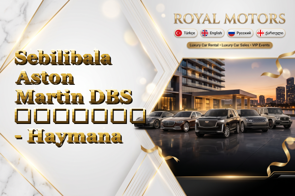 Sebilibala Aston Martin DBS გაყიდვა - Haymana
