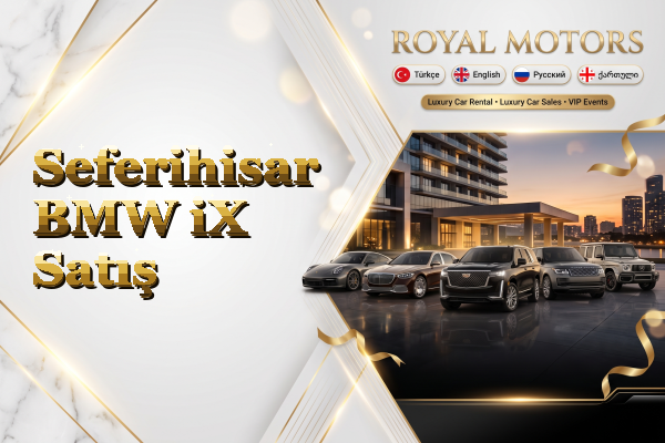Seferihisar BMW iX Satış