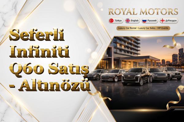 Seferli Infiniti Q60 Satış - Altınözü