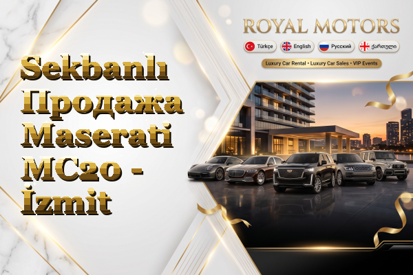 Sekbanlı Продажа Maserati MC20 - İzmit