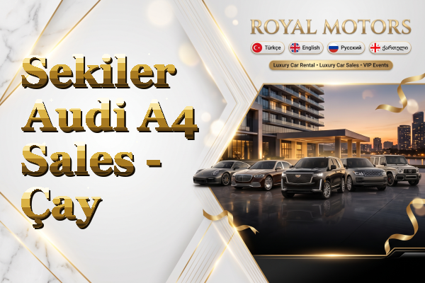 Sekiler Audi A4 Sales - Çay