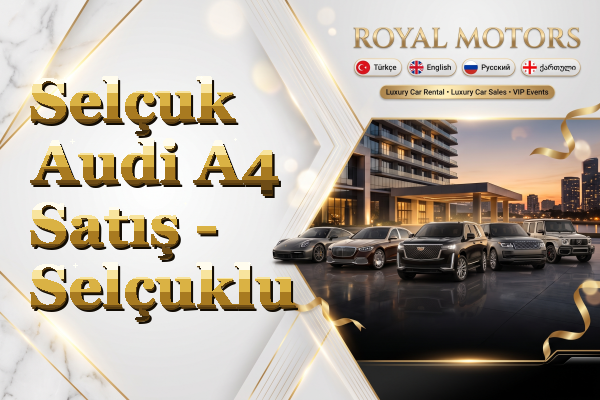 Selçuk Audi A4 Satış - Selçuklu