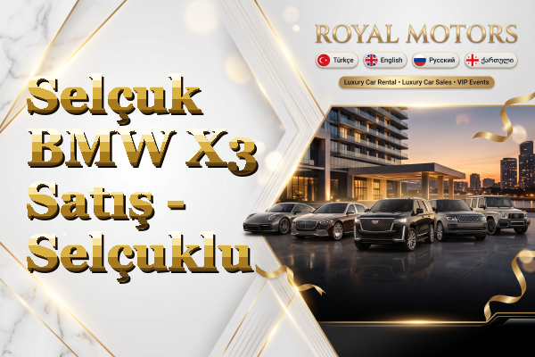 Selçuk BMW X3 Satış - Selçuklu