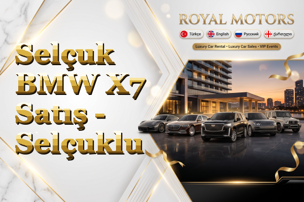 Selçuk BMW X7 Satış - Selçuklu