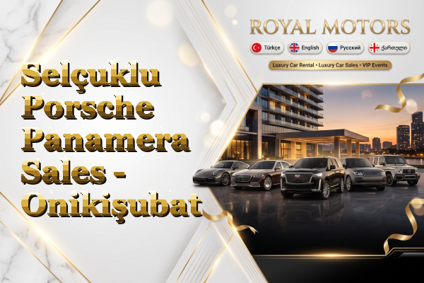 Selçuklu Porsche Panamera Sales - Onikişubat