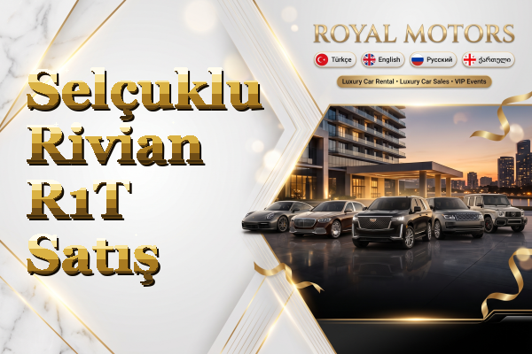 Selçuklu Rivian R1T Satış