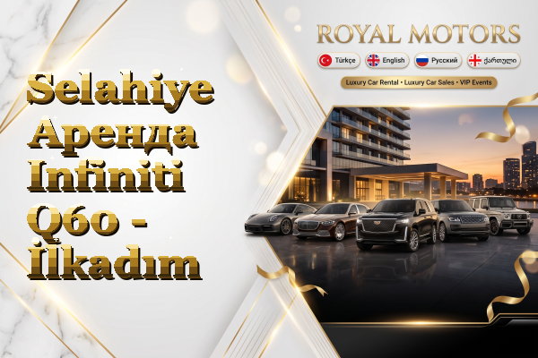 Selahiye Аренда Infiniti Q60 - İlkadım