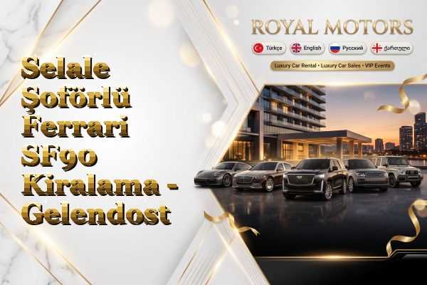 Selale Şoförlü Ferrari SF90 Kiralama - Gelendost