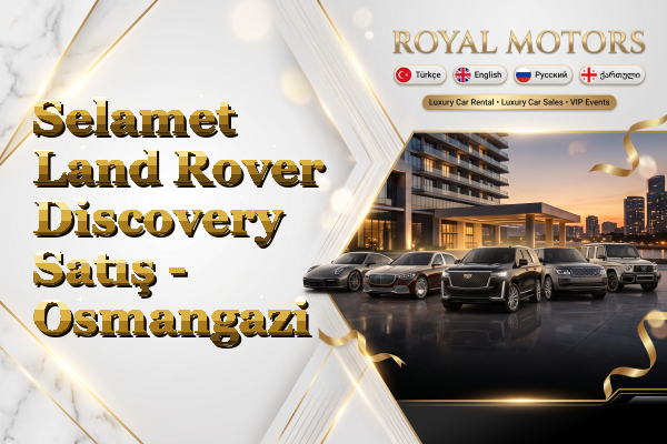Selamet Land Rover Discovery Satış - Osmangazi