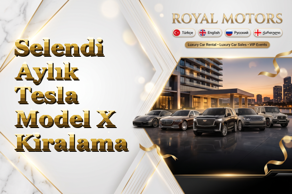Selendi Aylık Tesla Model X Kiralama