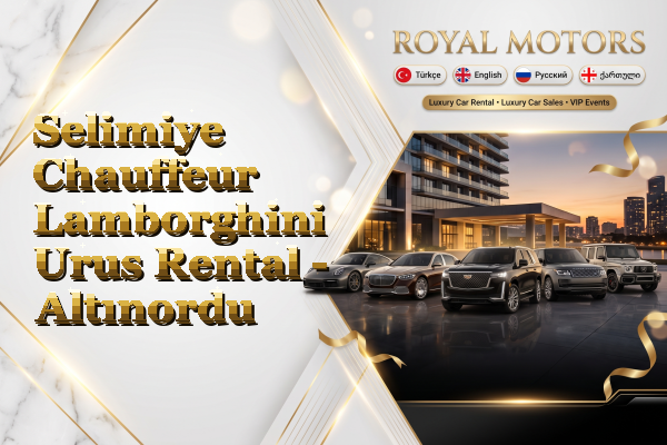 Selimiye Chauffeur Lamborghini Urus Rental - Altınordu