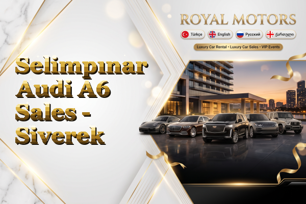 Selimpınar Audi A6 Sales - Siverek