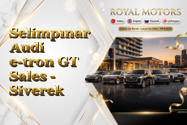 Selimpınar Audi e-tron GT Sales - Siverek