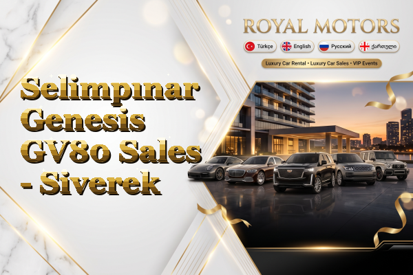 Selimpınar Genesis GV80 Sales - Siverek