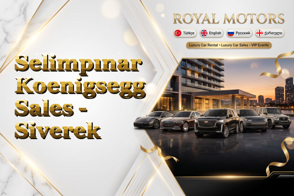 Selimpınar Koenigsegg Sales - Siverek