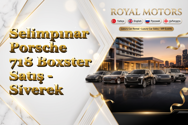 Selimpınar Porsche 718 Boxster Satış - Siverek