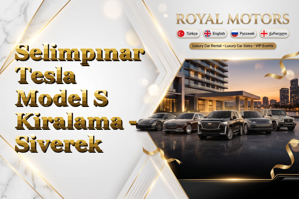 Selimpınar Tesla Model S Kiralama - Siverek