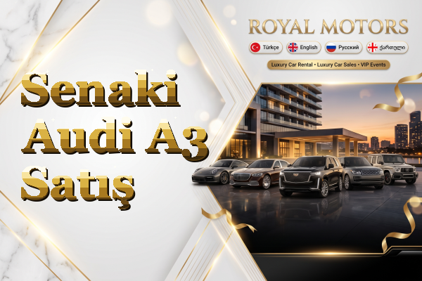 Senaki Audi A3 Satış