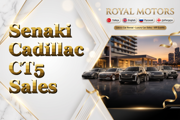 Senaki Cadillac CT5 Sales