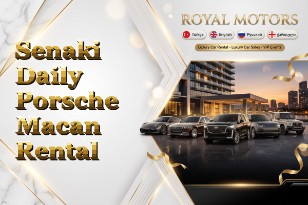 Senaki Daily Porsche Macan Rental