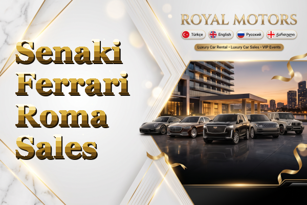 Senaki Ferrari Roma Sales