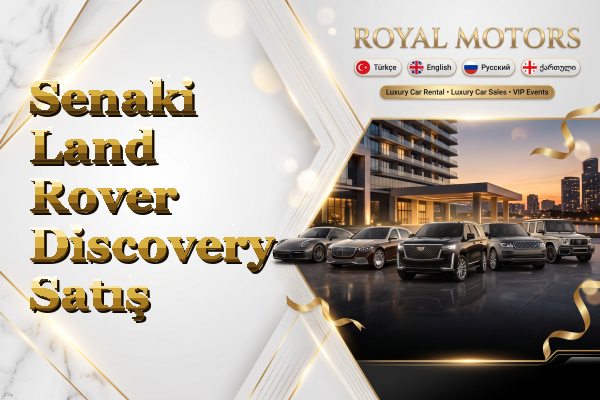 Senaki Land Rover Discovery Satış