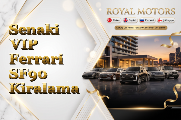 Senaki VIP Ferrari SF90 Kiralama