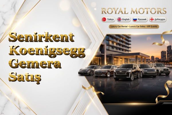 Senirkent Koenigsegg Gemera Satış