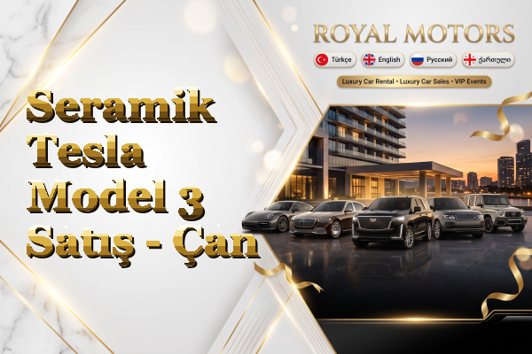 Seramik Tesla Model 3 Satış - Çan