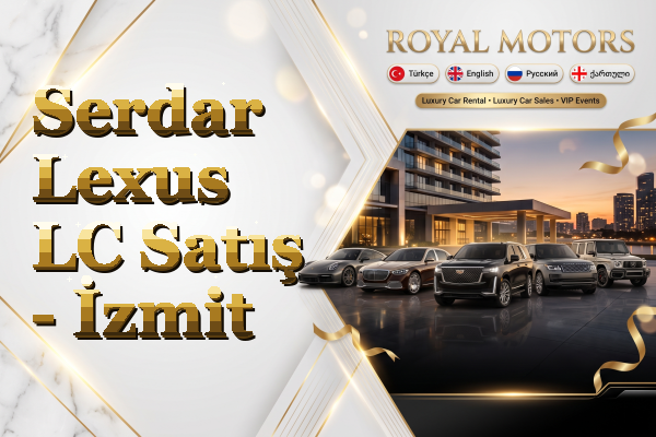 Serdar Lexus LC Satış - İzmit
