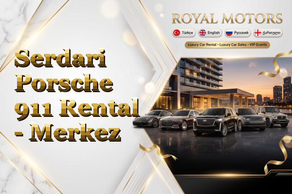 Serdari Porsche 911 Rental - Merkez