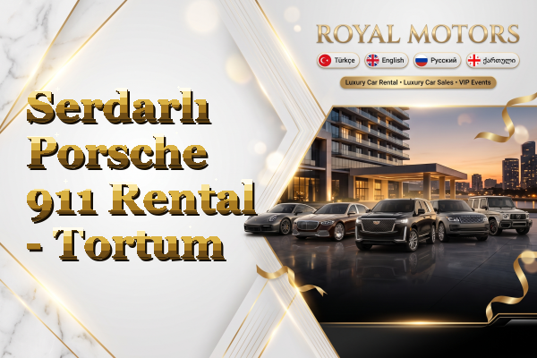 Serdarlı Porsche 911 Rental - Tortum